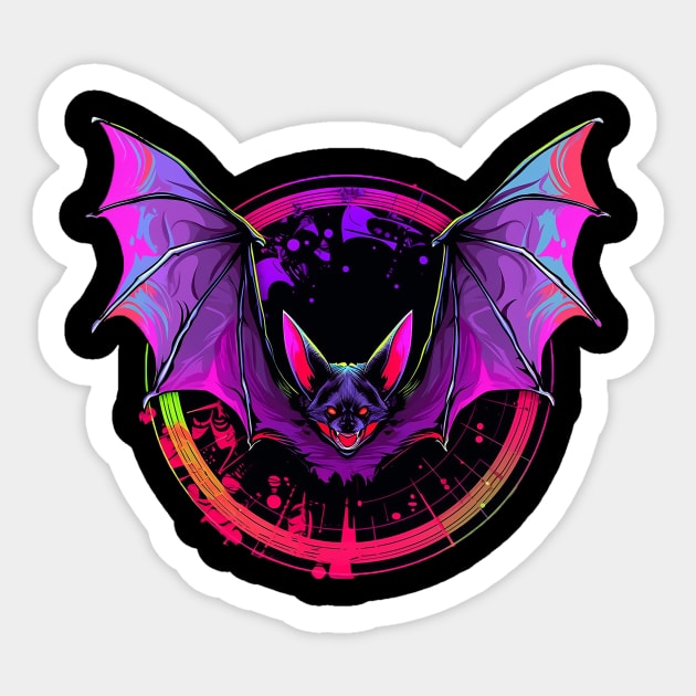 bat Sticker by piratesnow